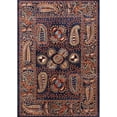 thumbnail image 1 of Ahgly Company Tapis d'Intérieur Rectangle Mid-Century Moderne Rose Pourpre Zone Orientale, 5' x 7', 1 of 6