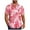 Hot Pink, variant on Short Sleeve Hawaiian Shirts for Men Casual Button Down Shirt Tropical Printed Summer Vacation Beach Shirt