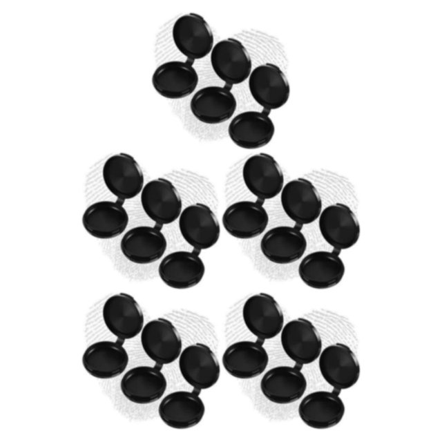 ZLight 3X Stamp Pad Thumbprint Plate Office Supplies Compact Size Multipurpose 5Set