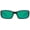 Green, variant on Costa Del Mar Blackfin Blue Mirror 580P Rectangular Sunglasses BL 11 OBMP