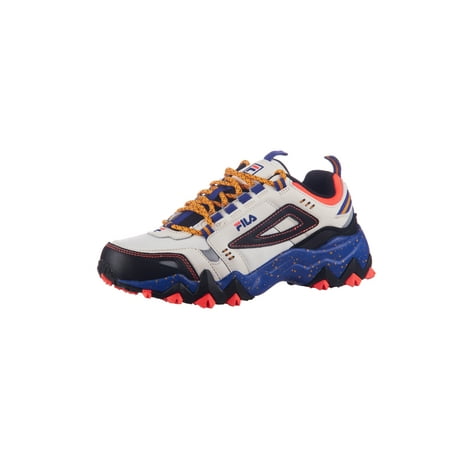 Fila Women's Gardenia / Black Fiery Coral Oakmont Trail Running Shoes- 6M