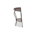 thumbnail image 3 of Baxton Studio Laraine Modern and Contemporary Black Metal Outdoor Console Table, 3 of 5