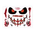 thumbnail image 1 of Decoración de Halloween Decoraciones de Halloween Pegatinas de piel de Halloween Pegatinas de piel de heridas Simulación de piel Piel de cicatriz Piel Cuchillo Simulación Etiq(Buy 2 Get 1 Free, 1 of 2