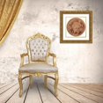 thumbnail image 3 of Edmé Bouchardon 20x20 Gold Ornate Framed and Double Matted Museum Art Print Titled - Medal Project for the India Company (1698 - 1762), 3 of 4