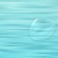 thumbnail image 4 of Coolnut Aqual Blue Stripe Shower Curtain Waterproof Fabric Shower Curtain 60" W x 72" H Shower Curtain Set with Hooks for Bathroom Decor, Machine Washable, 4 of 6