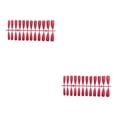 thumbnail image 3 of Seitruly Tabletas para mejorar las uñas Diseño elegante de puntos Uña falsa Cobertura completa Puntas de manicura llamativas JM-17Rose Red JM-17Rosa Roja 2piezas Seitruly  CBP456208, 3 of 5