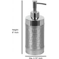 thumbnail image 3 of NuSteel HS6H Hudson Mirror Soap-Lotion Pump, 3 of 4