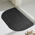 thumbnail image 2 of 2Pcs Alfombra de Baño Absorbente 60 cm x 40 cm,Tapete Baño de Absorbente de Diatomita,Alfombrilla de Baño Antideslizante Secado Rápido,Tapetes para Baño para Ducha Cocina Dormitorio (Negro), 2 of 4