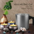 thumbnail image 2 of 1.2L Candle Melting Pot Wax Melting Cup Wax Melting Pot Candle Making Pouring Pot DIY Candle, 2 of 5