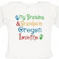 thumbnail image 4 of Inktastic Oregon My Grandma and Grandpa Love Me Boys or Girls Long Sleeve Baby Bodysuit, 4 of 5