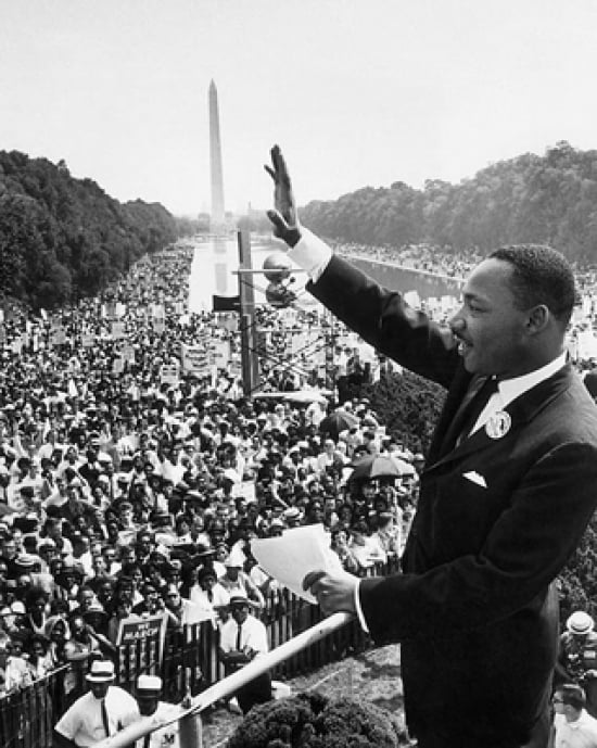 Martin Luther King Jr March on Washington August 28 1963 Poster Print