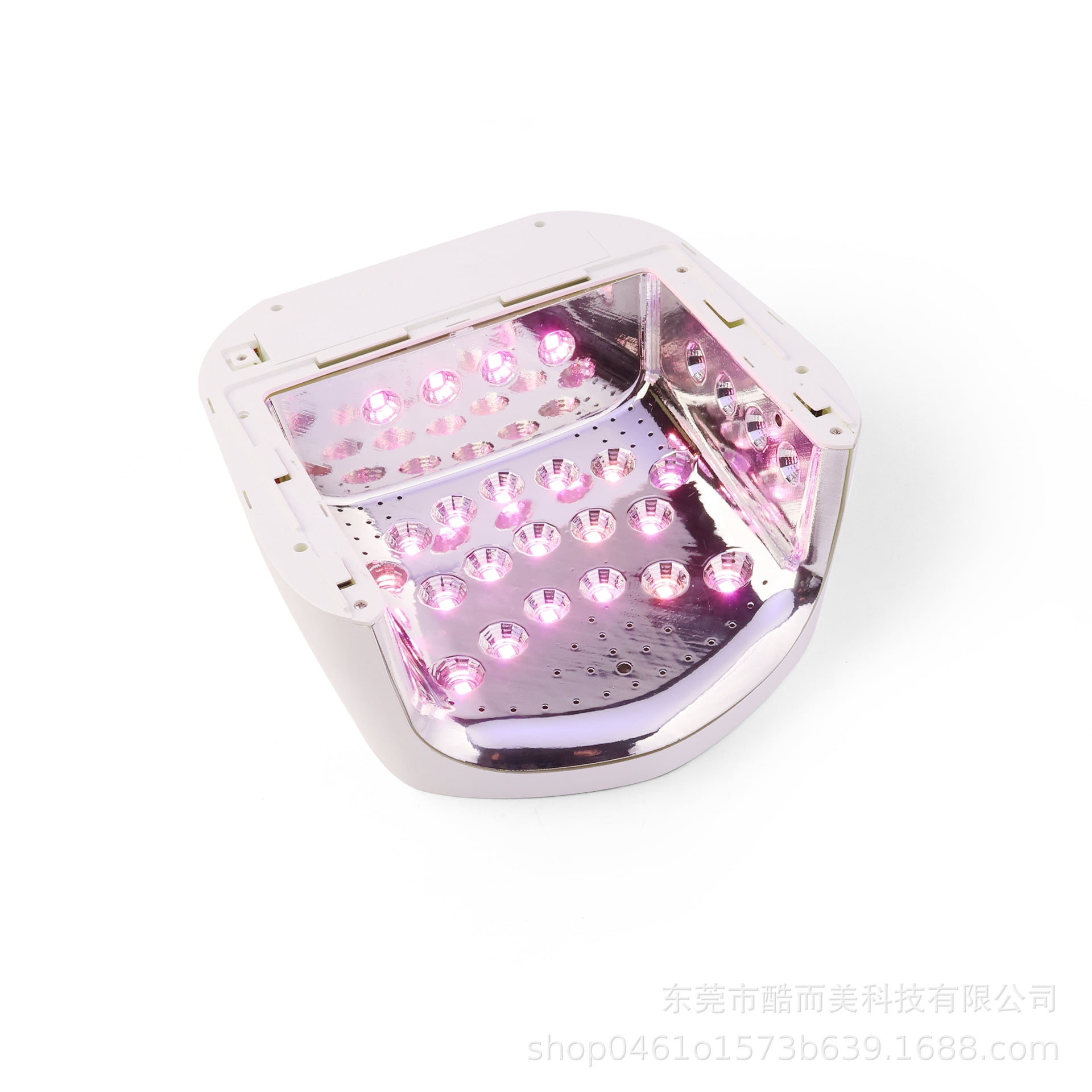 96W Nail Lamp - Fast Curing LED/UV Gel Dryer with Anti-UV Technology, Professional Manicure Machine for No-Hands-Darkening, Salon & Home Use