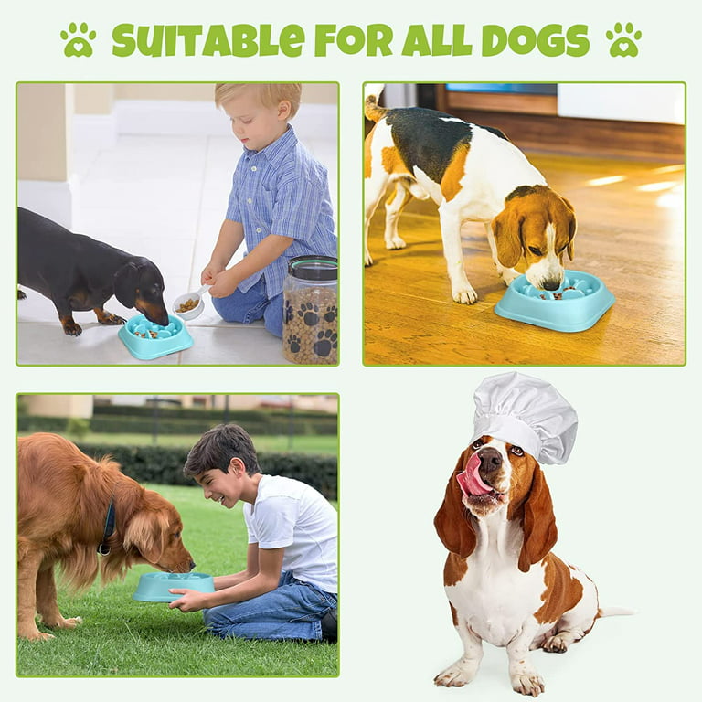 Dog Licking Mat Puppy Chew Toys Interactive Dog Toy Games Cage Slow Feeder  Bowl for Crate Pet Aggressive Chewers Kennel Blue