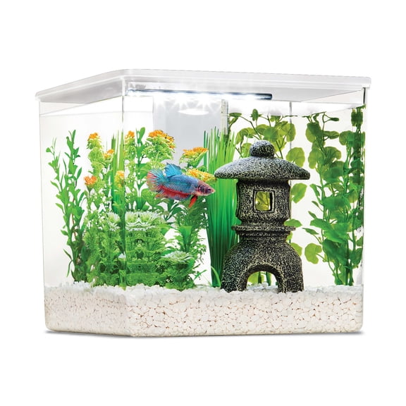 Imagitarium White Betta Cube Kit 2.5 Gallons
