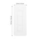 thumbnail image 3 of 20 PCS Clear Adhesive Pared Pared Hook Hook Sticker Acadable Gancos de pared Transparente, 3 of 6