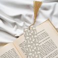 thumbnail image 6 of Kdxio Rabbit And Flower Print Metal Tassel Bookmarks,Perfect Gift for Art Lovers and Bookworms Metal Bookmarks for Women, 6 of 8