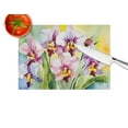thumbnail image 4 of Orchids in Watercolor Glass Cutting Board Large 12 in x 15 in, 4 of 5