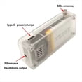thumbnail image 5 of Mini Radio SI4732 LSB USB AM FM con Pantalla de 1,9 Pulgadas, Receptor de Radio de Corta con Antena Telescópica y Soporte 3D, 5 of 5