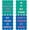 Style 2, variant on 4 Pcs Mahjong Tile Color Shuffler Cards with Mahjong Accessories and Gifts for Loves Games (Style 2)