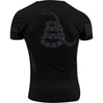 thumbnail image 3 of Grunt Style T-Shirt Col Rond Dissimulé Gadsden - Petit - Noir, 3 of 4