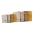 thumbnail image 3 of HINTRMENT 8Pcs Decorative Sachet Bags Scented Sachets Cloth Light Brown Home Users Car, 3 of 7