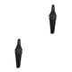 thumbnail image 2 of Wosthever Guardabarros trasero de plástico para bicicleta de montaña y carretera, accesorios de piezas extraíbles, 1 unidad Negro 2piezas Wosthever CBP065810, 2 of 6