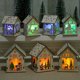 thumbnail image 4 of Decoraciones navideñas, regalo artesanal, decoraciones para ventanas, casa de madera brillante, casa de nieve, bar del hotel, decoración del árbol de Navidad, colgantes, 4 of 4