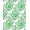 Green, Pattern 3, variant on ODIKA 2x3 Machine Washable Non-Slip Area Rug, Botanical Fern Vine Scroll with Subtle Ombre Gradient High Traffic Rug, Yellow, 530141
