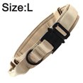 thumbnail image 2 of Tactical Dog Collar Military Dog Collar Adjustable Nylon Dog Collar Strap Handle Heavy K9, 2 of 5