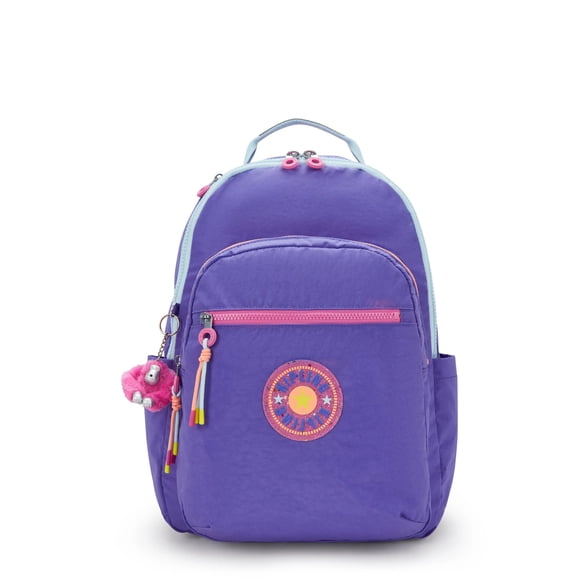 Mochila Kipling Seoul Fc para laptop de 15" resistente y espaciosa