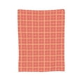 thumbnail image 1 of Red Abstract Geometric Art Throw Blanket,Super Soft Anti-Pilling Flannel Bed Blankets, 40"x30", 1 of 8