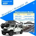 thumbnail image 2 of LAICAIW RAINTOK Windshield Wiper Blades Replacement for 2007-2017 Jeep Wrangler 2008-2018 Wrangler JK Original Factory Quality Front Rear Wipers Blade Set for My Car-15" 15" 13" (Pack of 3), 2 of 7