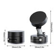 thumbnail image 2 of Electric Vacuum Magnetic Adsorption Mobile Phone Holder, Adjustable Folding Car Mount, Strong Magnetic Car Mobile Phone Holder, 2 of 5