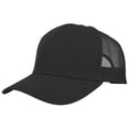 thumbnail image 2 of Gorra Gelante Mesh Trucker Baseball con estructura frontal negra, 2 of 7