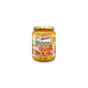 Baker Naturals Pie Filling, Peach, 26 Oz by Brands of Britain
