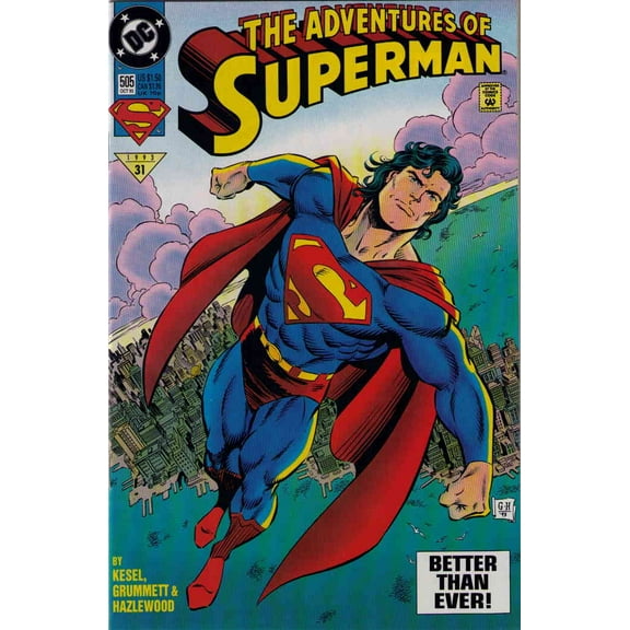 Adventures of Superman #505 VF ; DC Comic Book