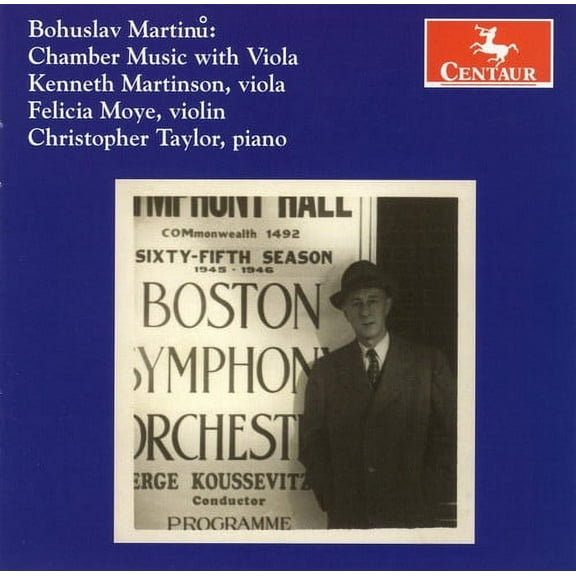 Kenneth Martinson - Chamber Music with Viola - Music & Performance - CD