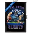 thumbnail image 3 of NFL New York Giants - End Zone 17 Wall Poster, 14.725" x 22.375", Framed, 3 of 5