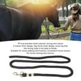 thumbnail image 3 of 2m Horse Lunge Line, Sturdy PP Stainless Steel Rope with Non Slip Grip, for Horse Walking Training Handling, 3 of 7