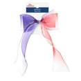 thumbnail image 2 of Way to Celebrate Americana Red White and Blue Sheer Hair Bow, 2 of 4