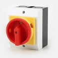 thumbnail image 2 of Main Switch Circuit Breaker 16A 4-Pin Rotary Switch Off Switch IP65 UKP Switch, 2 of 12