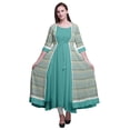 thumbnail image 1 of Bimba Kurta Long pour Femmes Anarkali Kurta Style Chic Tunique Kurti Ethnique Robe Longue, 1 of 6