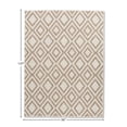 thumbnail image 2 of Erbanica Gemini Reversible Quick Dry Indoor Outdoor Rug, 8' x 10', Grey and Mocha, Easy to Clean, 2 of 8