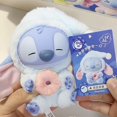 thumbnail image 5 of Modelo flocado de juguete, figura de Anime, caja ciega Labubu, colgante de la serie con asiento, llavero de réplica de monstruo Kawaii, juguete, regalo de cumpleaños, 5 of 5