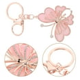 thumbnail image 4 of WEUVEB Zinc Alloy Butterfly Car Keychain Elegant Decorative Accessory for Women and Girls, 4 of 8
