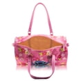 thumbnail image 5 of Disney Stitch Mini Duffle Bag for Girls  Small Travel Bag with Hawaiian Print  Lightweight Disney Overnight Bag with Adjustable Strap  Ages 3+, 5 of 6
