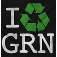 thumbnail image 2 of Recycle GRN Earth Day Save the Planet Unisex Fleece Graphic Zip Up Hoodie Brisco Brands 2X, 2 of 5