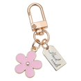 thumbnail image 4 of 3 llaveros para mujer, llavero esmaltado con dijes de bolso de flores para, 4 of 5