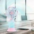 thumbnail image 4 of xjwjuw USB Charging Mini Handheld Fan Portable Silent Desk Fan with Foldable Design & Non-Slip Grip - Durable Matte Finish Battery Operated Cooling for Students Office Travel Air Circulator, 4 of 6