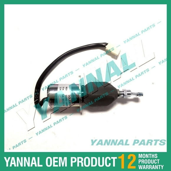 Suitable for Kubota engine 1G882-60010/A-4572-12 shutdown solenoid valve forklift excavator-